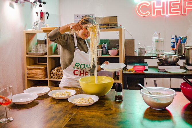 2-in-1 Pasta and Tiramisu Cooking Masterclass in Rome - Diet Restrictions: Plan Ahead for Gluten, Dairy, and Vegan Needs
