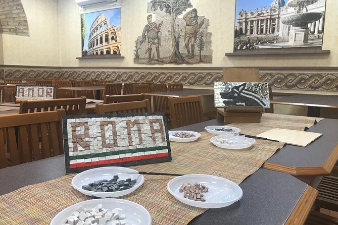 3 Hour Mosaic Lesson in Rome - Why Learn Mosaics in a Vatican City Studio?