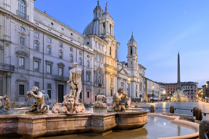3 Hours Rome Evening Walking Tour - Piazzas and Monuments - Piazza Navona and Bernini’s Four Fountains at Night