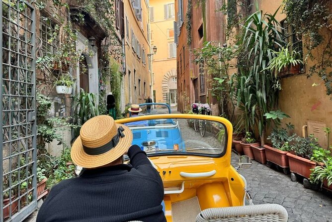 3-Hours Vintage Electric Private Driving Tour of Rome - Key highlights to look for
