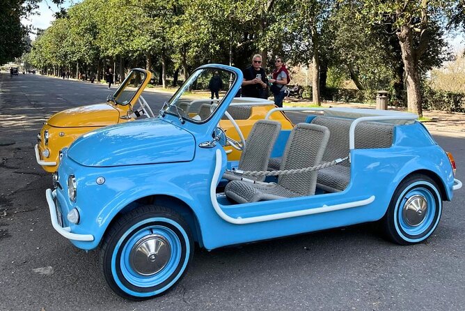 3-Hours Vintage Electric Private Driving Tour of Rome - Mausoleo di Augusto: a calm, ancient pause in a green setting