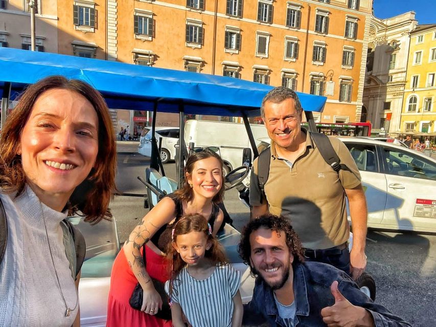 4H Private Golf Cart Tour with Local Guide and Gelato - Meeting point and the “private car” mindset