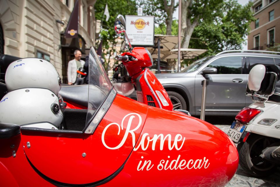 Afternoon Vespa Sidecar Tour with Gourmet Gelato Stop - Expect the Guide and Driver Team to Set the Tone