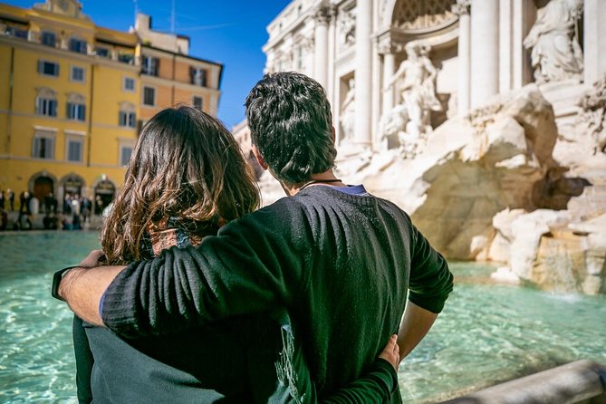 All In One Tour : Roman Highlights - Trevi Fountain Spanish Steps & Pantheon - Trevi Fountain by cobblestones: seeing the street-level magic