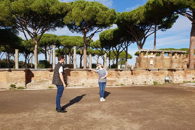 Ancient Ostia Private Tour Led By An Archaeologist - The theater: where a town gathered, watched, and talked