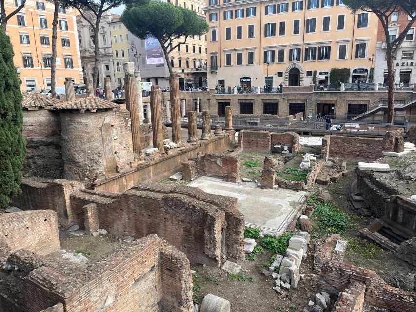 Ancient Rome: Archeological area Largo Argentina - Entering the excavations: what “reserved entrance” really means for you