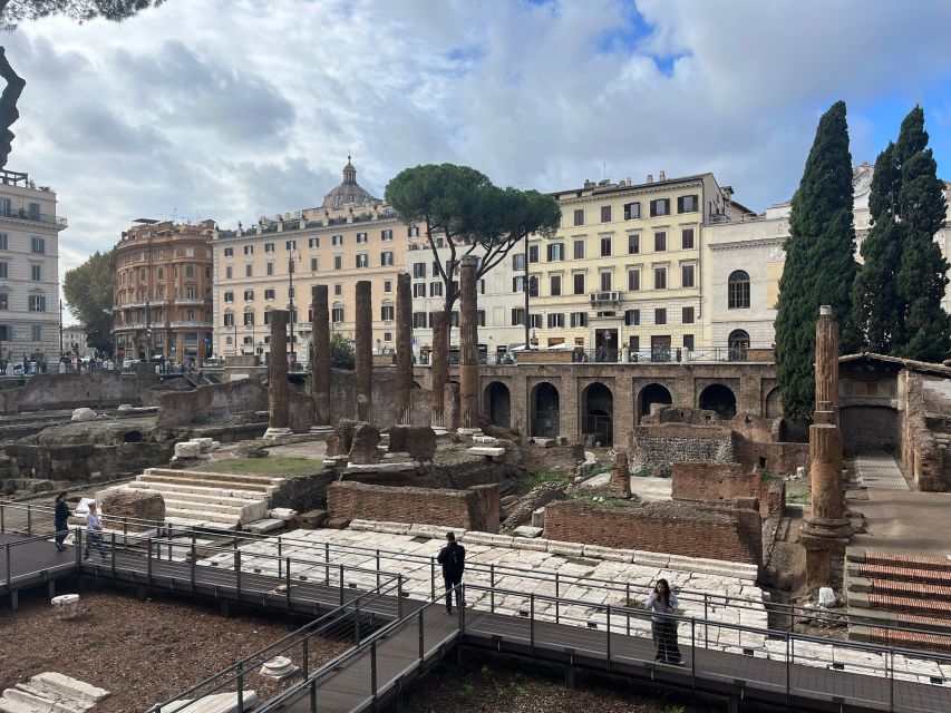Ancient Rome: Archeological area Largo Argentina - Timing and duration: how to make one hour feel like more