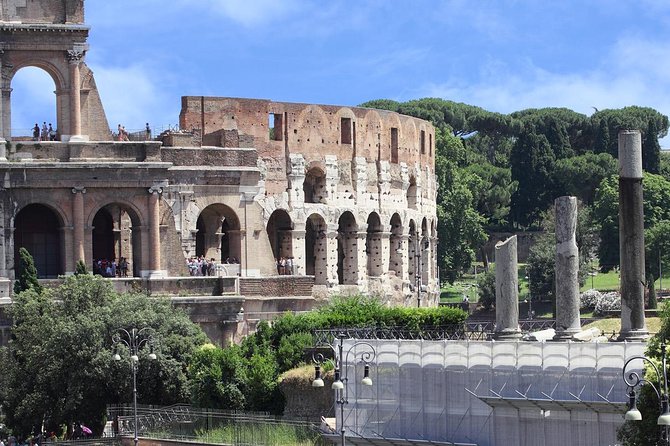 Ancient Rome Guided Tour: Colosseum, Forum and Palatine & Pick Up - Colosseum entry: reserved access, headsets, and crowd control