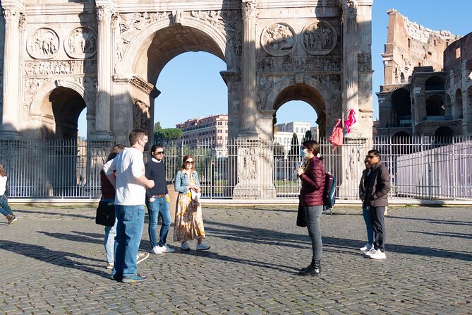 Ancient Rome Guided Walking Tour: Colosseum, Forum and Palatine - Stop 2: Entering the Colosseum with reserved tickets and headsets