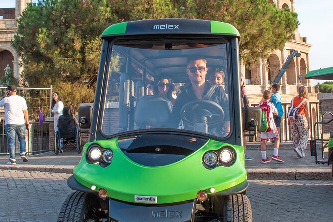 Ancient Rome Uncovered: Guided Golf Cart Experience - Golf Cart Touring: Faster Rome Without the Tiring Day Plan