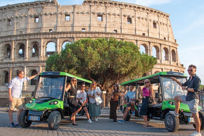 Ancient Rome Uncovered: Guided Golf Cart Experience - Altare della Patria and the White-Marble Photo Moment