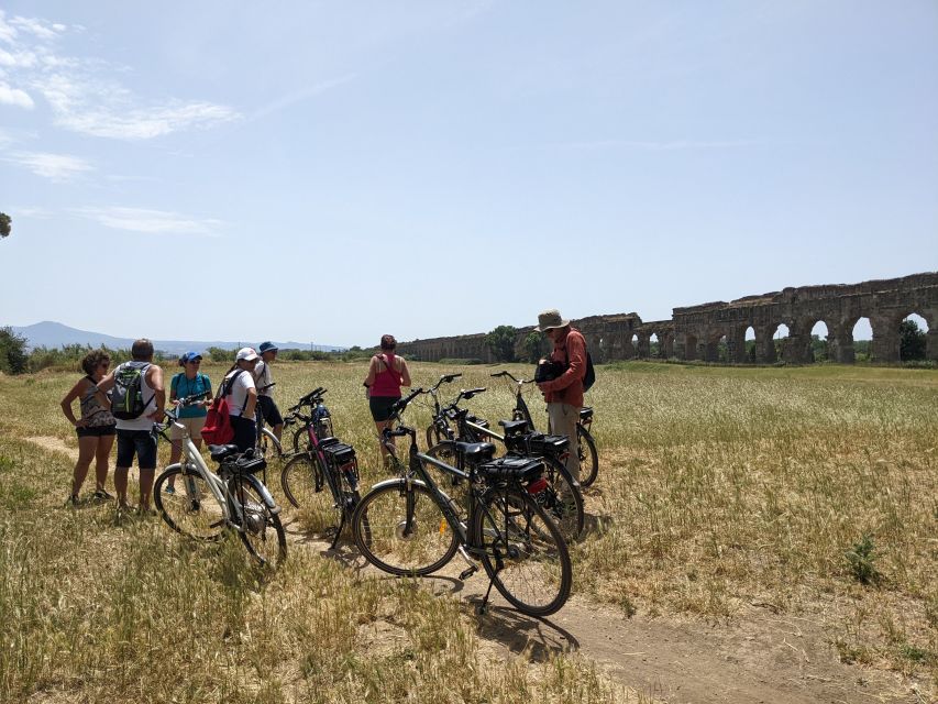 Appia Antica & Aqueducts e-Bike Tour - Official Provider - Villa dei Quintili: The Art of the Quick Pass