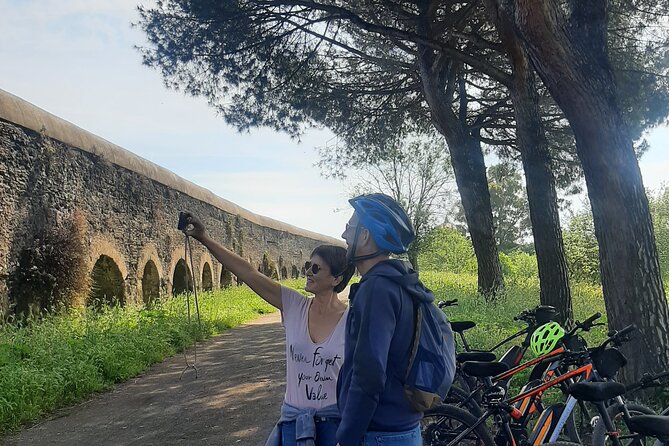 Appian Way Aqueducts Bike Tour (Catacombs & Lunch Option) - Parco della Caffarella: green breaks between big monuments