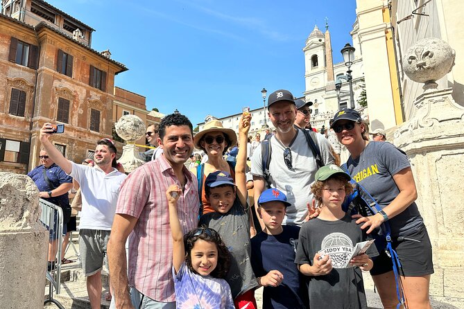 Around Rome City Wonders Fun Game for Kids and Families - Fontana di Trevi: clues, coin rituals, and big crowd energy