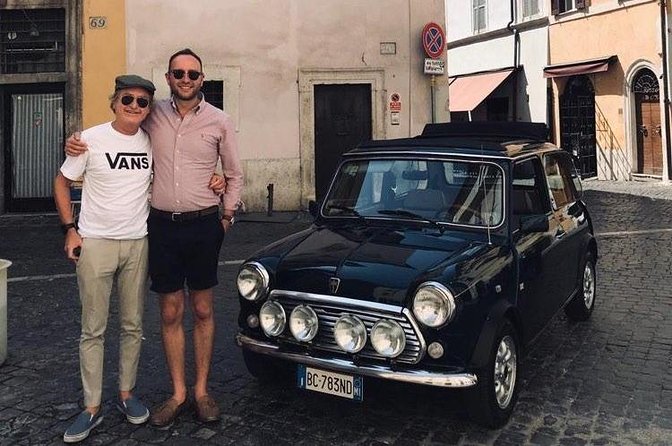 Best neighborhoods of Rome by Mini Cooper Classic Cabriolet - Stop 1: EUR and Fascism-era Rome that still works