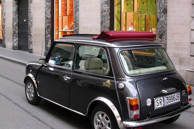 Best neighborhoods of Rome by Mini Cooper Classic Cabriolet - Another Fascism-era neighborhood stop: the planned-city contrast