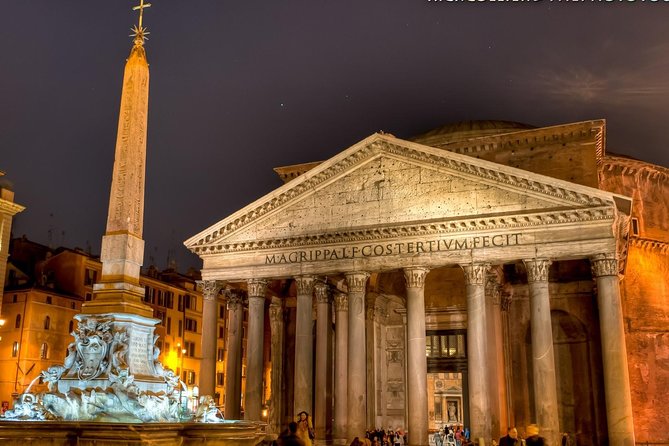 Best of Rome by Night Private Sightseeing Chauffeured Tour | pick up/Drop off - Trevi Fountain at night: lights, drama, and photo timing