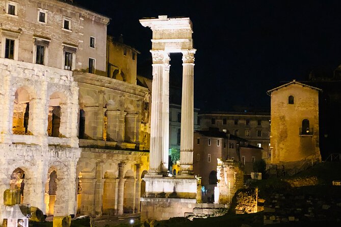 Best of Rome by Night Private Sightseeing Chauffeured Tour | pick up/Drop off - What you’re really buying: private transport with driver info, not a full guide