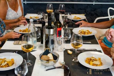Bocelli Essence of Wine and Volterra Tour from Rome - Lajatico first: Teatro del Silenzio and a quick town stroll