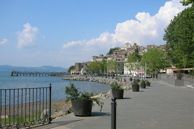 Bracciano lake Full day tour from Rome - Anguillara Sabazia: Lake Martignano, park rules, and fun film trivia