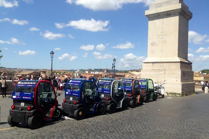 Buzz Buggy Tour - you drive we'll lead! - Stop-by-Stop: Castel Sant’Angelo to St. Peter’s in One Ride