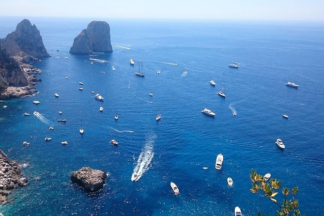 Capri Day Trip from Rome by Bus & Ferry – Guided or Independent - Capri with a local guide: Piazzetta views, Faraglioni moments, and pacing