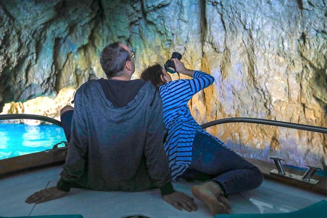 Capri Island Small Group Boat Tour from Rome by Train - Swimming and sun time: what to do with beverages and limited water stops