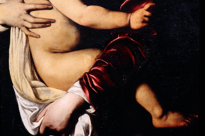 Caravaggio Rome Tour: With Exclusive Access to Top Restoration Lab - Basilica S. Agostino: St Mary of the Pilgrims and the Power of a Fixed Gaze