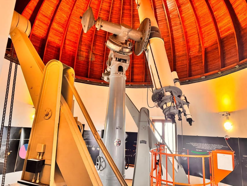 Castel Gandolfo: Vatican Observatory experience - The Lake Albano terrace views: the payoff is instant