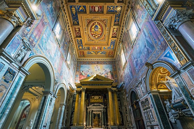 Christian Rome with English Speaking driver - Basilica Papale di San Paolo Fuori le Mura: mosaics, portico, and Paul’s tomb