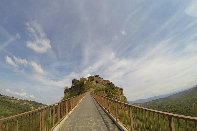 Civita di Bagnoregio "The Dying City" Private Tour from Rome - Getting to the clifftop: the included pedestrian bridge ticket