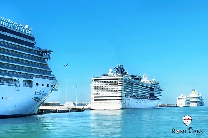 Civitavecchia Cruise Ship to Fiumicino Airport Private Transfer - The Drive in a Deluxe Mercedes-Benz (Air-Conditioned for Real)