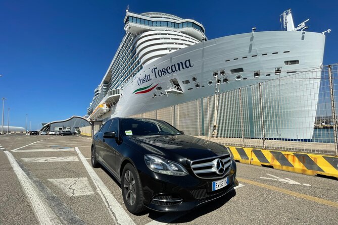 Civitavecchia Port to Rome - Private Transfer - A Luxury Mercedes Ride Into Central Rome (Plus Bottled Water)