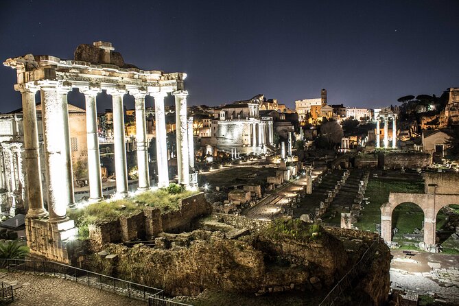 Colosseum & Ancient Rome by Night Guided Walking Tour - Key Things That Make This Night Tour Work