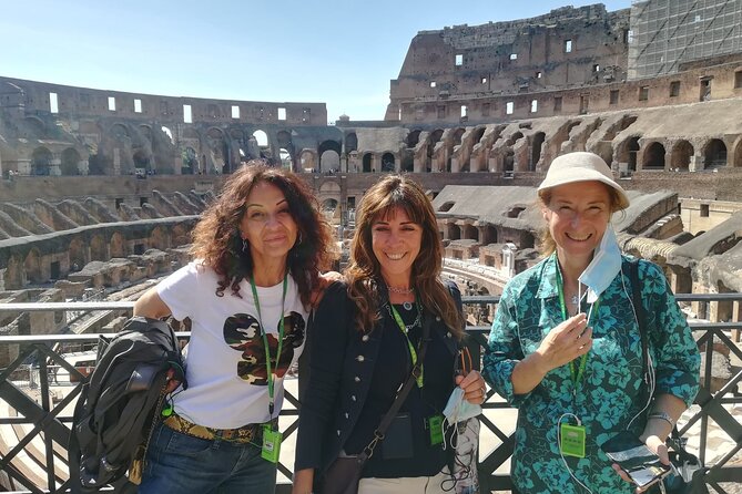 Colosseum and Roman Forum Private Tour with an Archaeologist - Colosseum second-tier stop: your best chance for a real interior view