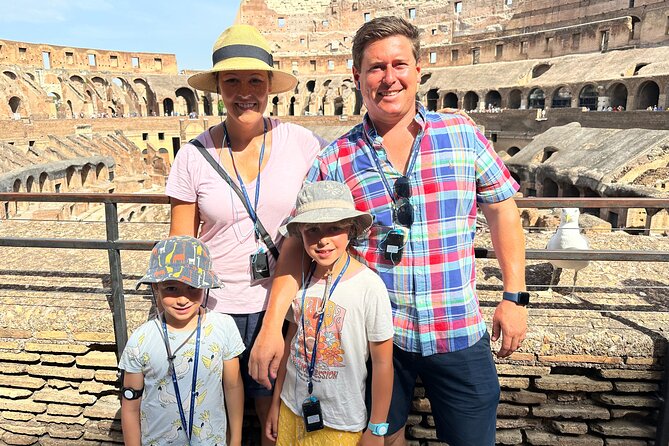 Colosseum and Roman Forum Tour for Kids and Families - Basilica of Maxentius: outdoor “hands-on” imagination (within limits)