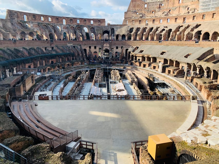 Colosseum Arena Floor Guided Tour - What to bring (and what to leave behind)