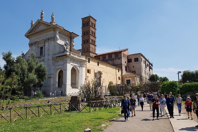 Colosseum Arena Floor, Roman Forum and Palatine Hill Guided Tour - Palatine Hill in 45 minutes: legends meet imperial palaces
