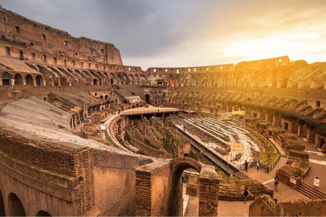 Colosseum Arena Floor, Roman Forum & Palatine Hill Tour - Guides, headsets, and small-group momentum