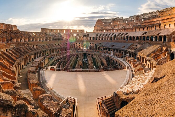 Colosseum Arena Floor, Roman Forum & Palatine Hill Tour - Entering the Colosseum Arena Floor (Gladiators Gate access)