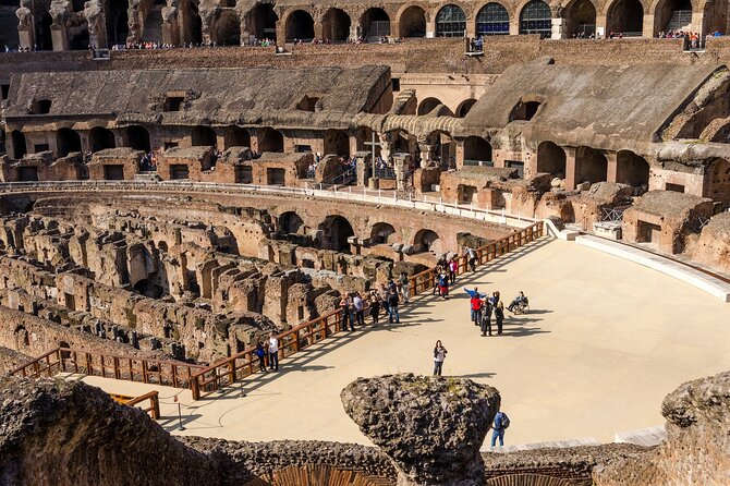 Colosseum Arena Private Tour With Ancient City of Rome - Arena Floor Access: Where the Spectacle Actually Happened