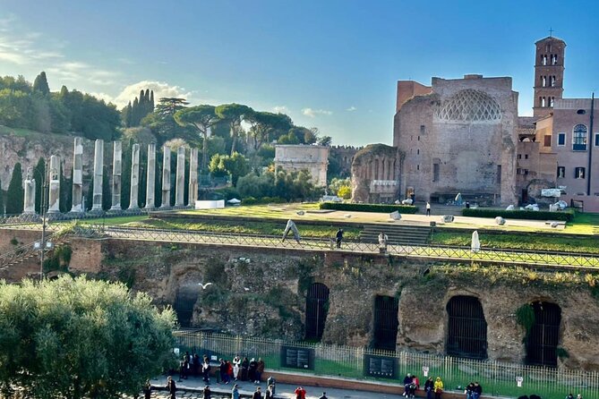 Colosseum Arena with Digital Audio & Forum, Palatine, Super Sites - Climbing Up for 360° Views from the First and Second Levels