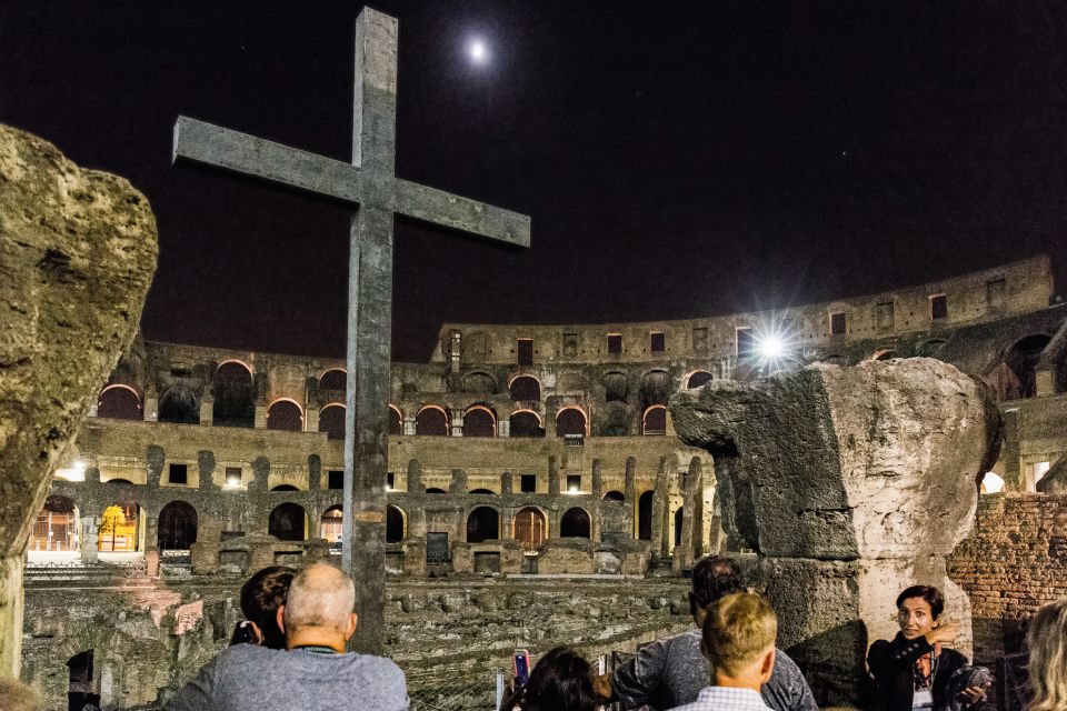Colosseum by Evening Guided Tour with Optional Arena Access - The pace and the walking reality