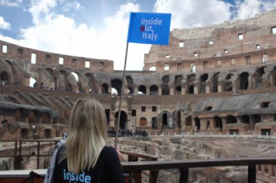 Colosseum Entry with digital audioguide and arena option - The digital audioguide setup: the part you should not rush
