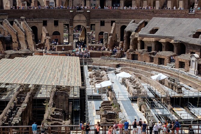 Colosseum Express Guided Tour with Access to Ancient Rome - Palatine Hill access and what you can do after the guide leaves