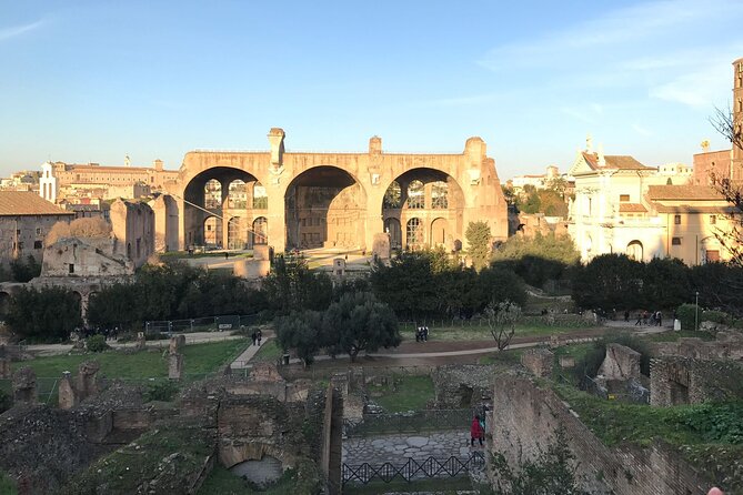 Colosseum, Forum, Palatine Hill with audio guide and Arena or Bus option - Smartphone audio guide by QR code: great when it downloads, annoying when it doesn’t