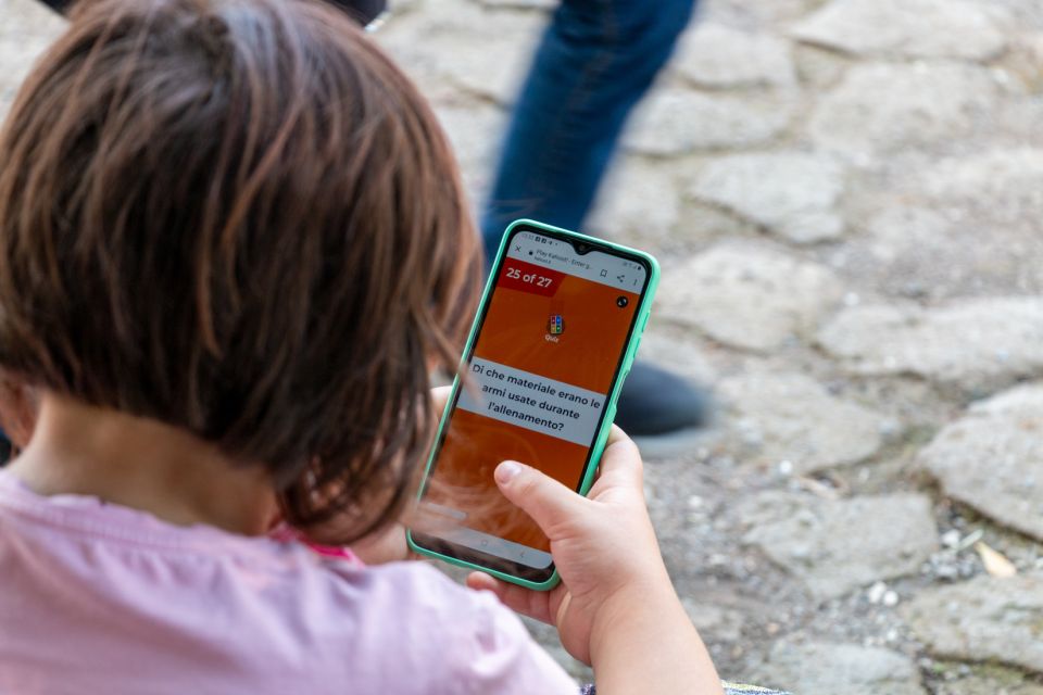 Colosseum Gladiator Tour for Kids and Families - Interactive quizzes and games that actually work for kids