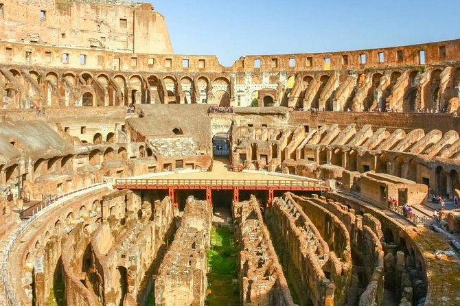Colosseum Guided Tour with Roman Forum and Palatine Hill Entrance - Inside the Colosseum: First-Level Views and Guided Context