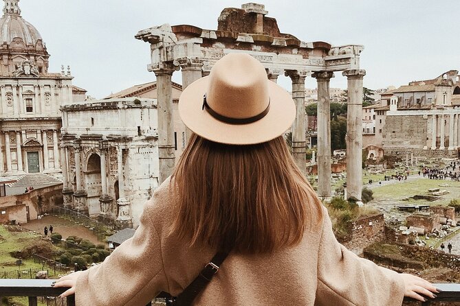 Colosseum, Roman Forum and Palatine Hill Guided Walking Tour - Palatine Hill right after the arena: ruins, trees, and emperor-era leftovers