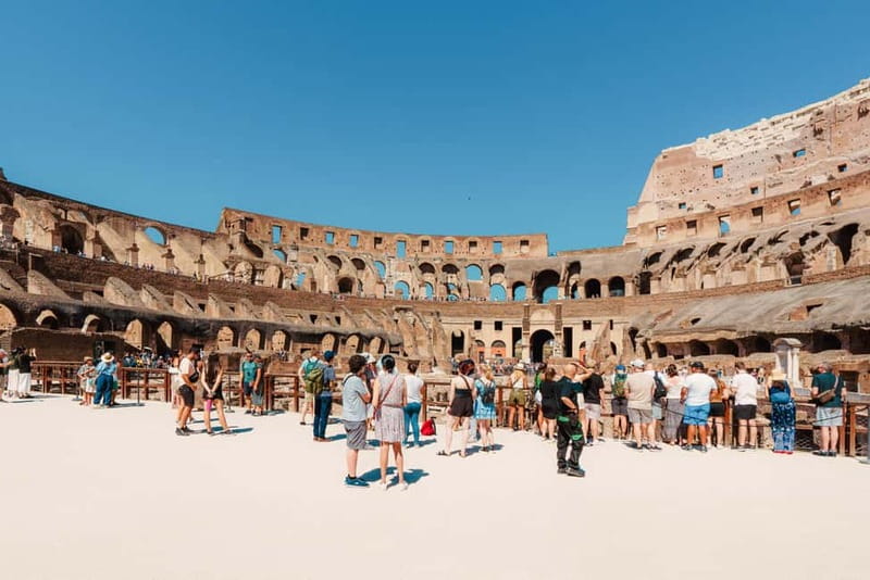 Colosseum & Roman Forum Entry with Audio Guide - Inside the Colosseum: using the audio guide the right way